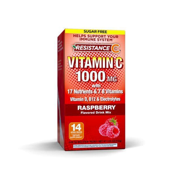 Vitamin C Drink Mix  Raspberry