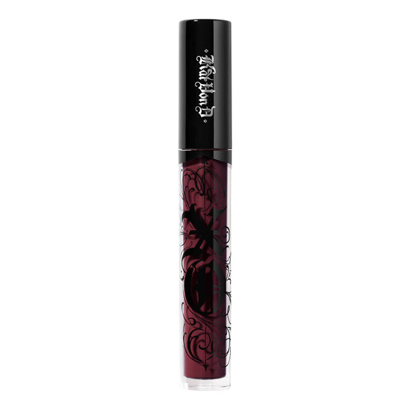 KVD VEGAN BEAUTY XO Vinyl Lip Cream Lip Gloss Dahlia  deep reddish burgundy