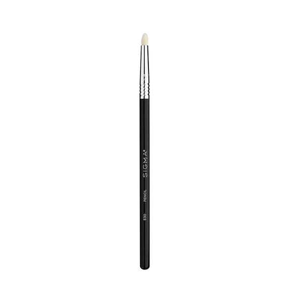 Sigma Beauty Professional E30 Pencil Synthetic Eye Makeup Brush with SigmaTechA fibers for Highlighting Lining and Blending Eyes