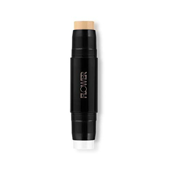 Flower Beauty Pore Perfect Instant Blur Stick MultiTasking Foundation and Face Primer Makeup Warm Beige