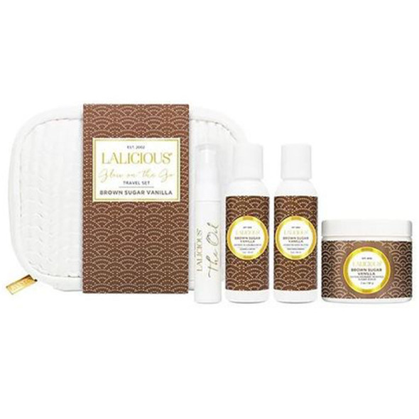 Glow On The Go Brown sugar Vanilla Travel Set 1 set