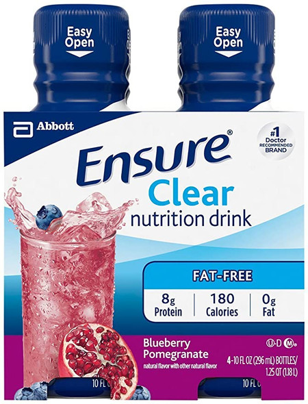 Ensure Oral Supplement Active Blueberry Pomegranate, 10 oz