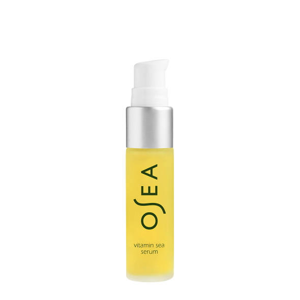 OSEA Vitamin Sea Face Serum 0.6 oz  Vitamin A C  E  Hyaluronic Acid  Clean Beauty Hydration  Vegan  CrueltyFree