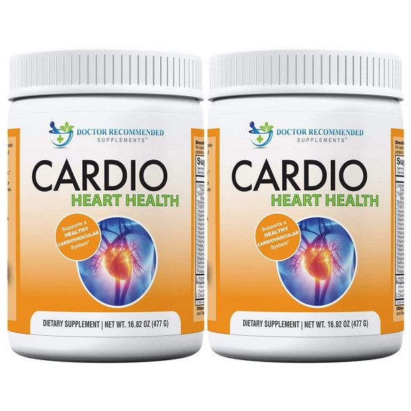 Cardio Heart HealthLArginine Powder Supplement5000mg Plus 1000mg LCitrullinewith Minerals and Antioxidants Vitamin C  ETotal Cardiovascular System HealthFormulated by Real Doctors 2 Pack