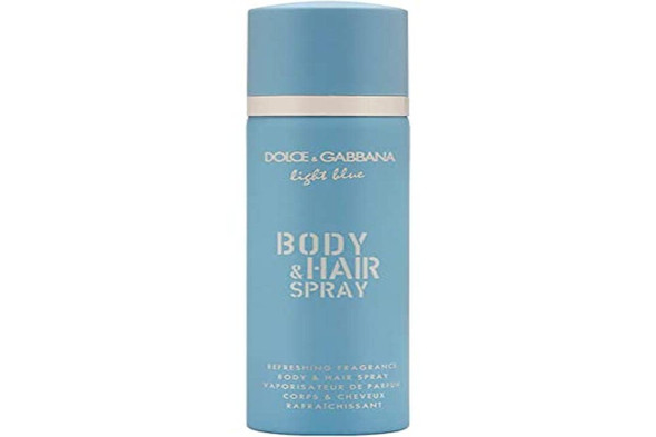 Dolce  Gabbana Light Blue for Women Refreshing Fragrance Body  Hair Spray 3.4 Ounce