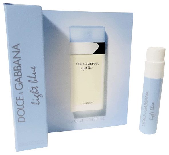 Dolce  Gabbana Light Blue for Women Eau de Toilette Vial Spray 0.027 Ounce/0.8 ml