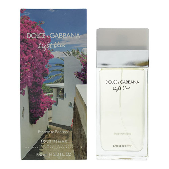 Dolce and Gabbana Light Blue Escape to Panarea Eau De Toilettes Spray for Women 3.3 Ounce