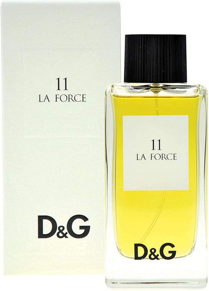 DandG La Force 11 Eau De Toilette Spray for Unisex by Dolce and Gabbana 3.3 Ounce
