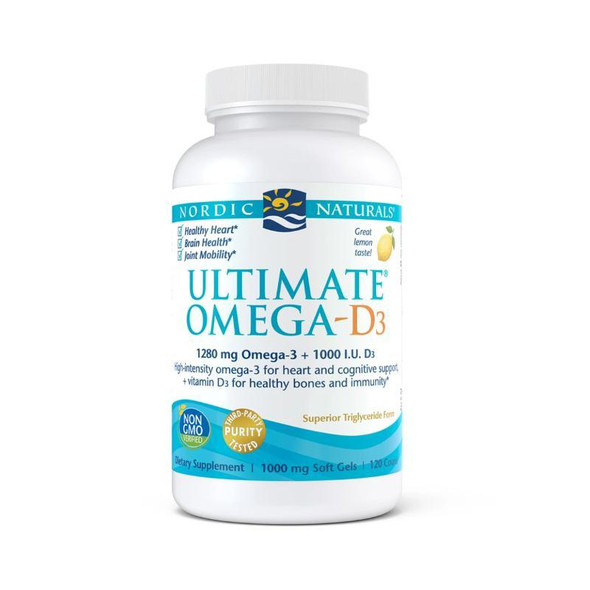 Nordic Naturals Ultimate Omega D3 120sg