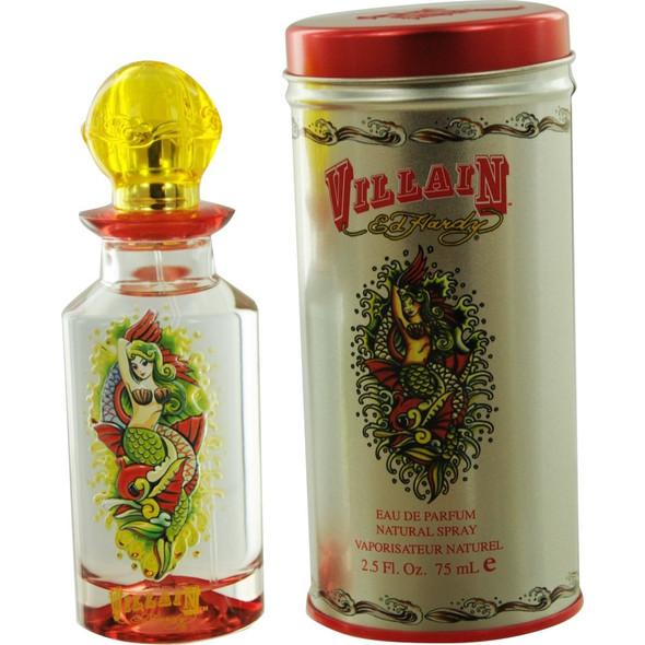 Ed Hardy Villain Ladies Eau De Parfums 2.5 Ounce