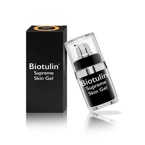 BIOTULIN  Supreme Skin Gel I Facial Lotion I Hyaluronic Acid Serum  Spilanthol Serum for Face I Reduces Wrinkles I Facial Skin Care Cosmetics I Anti Aging Treatment  0.5 oz