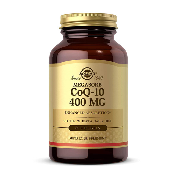Solgar Megasorb CoQ-10 400 mg 60 Softgels