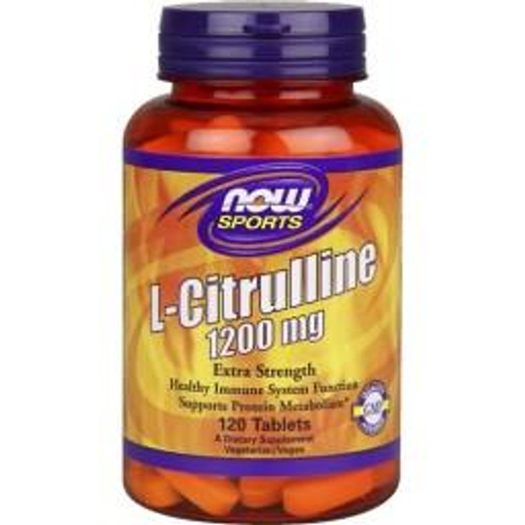 Now Foods L-Citrulline 1200mg 120T