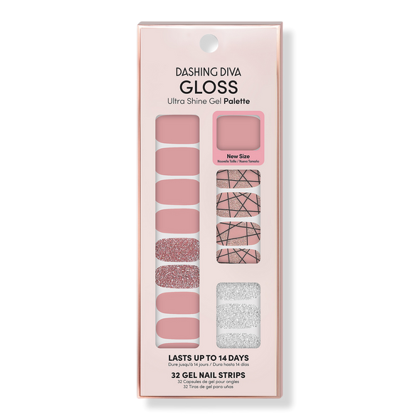 Rose Sparkle Gloss Ultra Shine Gel Palette