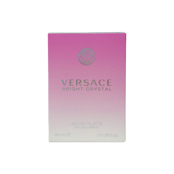 Versace Bright Crystal Eau de Toilette Spray for Women 1.0 Fluid Ounce