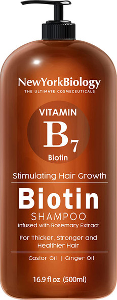 Biotin Shampoo for Hair Growth and Thinning Hair  Thickening Formula for Hair Loss Treatment  For Men  Women  Anti Dandruff  16.9 fl Oz