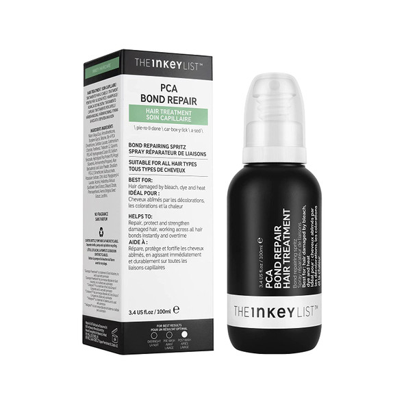 The INKEY List PCA Bond Repair Hair Treatment to Protect and Strengthen Damaged Hair 100ml IH007KM