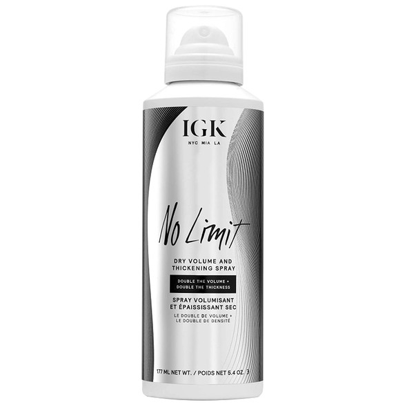 IGK NO LIMIT Dry Volume and Thickening Spray 5.4 fl. oz.