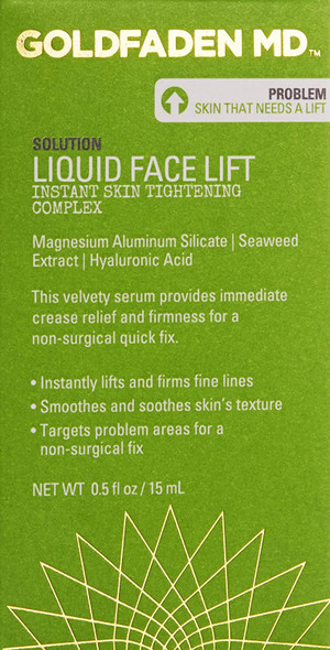 Goldfaden MD Liquid Face Lift 0.5 fl. oz.