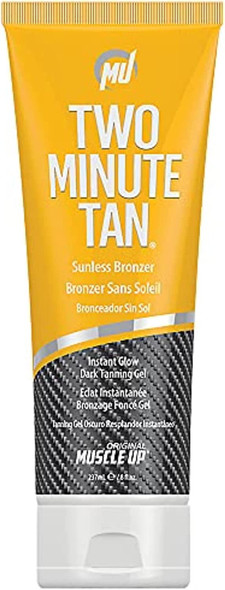 Pro Tan Two Minute Tan Sunless Bronzing Mousse New and Improved Formula Rich Moisturizers Streak Free Dries Quickly Even Coverage 7 oz.
