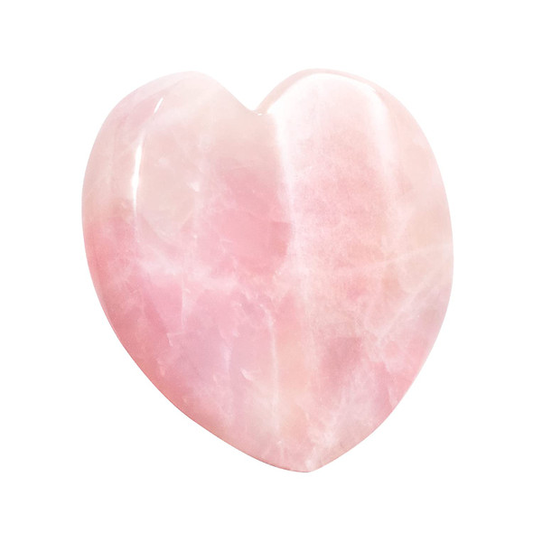 KORA Organics  Rose Quartz Heart Facial Sculptor  OS