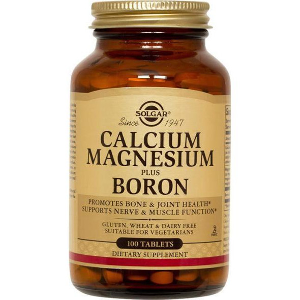 Solgar Calcium Magnesium Boron 100T