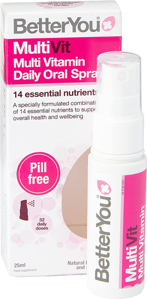 BetterYou MultiVit - Complete Multi Vitamin Oral Spray - 25ml