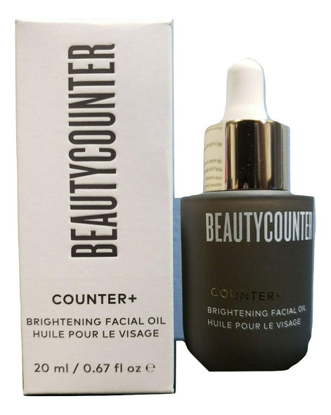 BeautyCounter Counter+ Brightening Facial Oil 20ml 0.67 oz By Beauty Counter New Packing