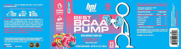 Best BCAA Pump - Candy Land