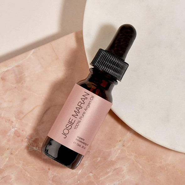 Josie Maran 100% Pure Argan Oil Travel Size - Organic and Natural Oil that Nourishes, Conditions, and Heals (15ml/0.5oz)