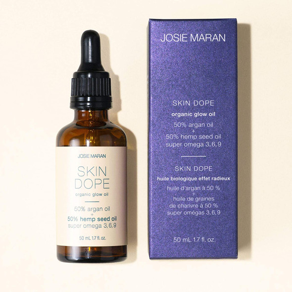 Josie Maran Hemp Seed Oil - Strong, Resilient, Glowing Skin that Bounces Back (50 ml/1.7 fl oz)