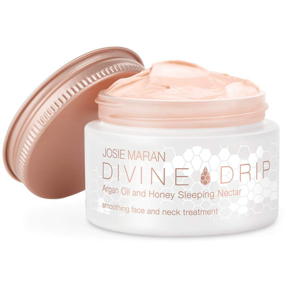 Josie Maran Divine Drip Argan Oil and Honey Sleeping Nectar - Rejuvenates Depleted Skin Making it Beautiful and Bright (45g/1.6oz)