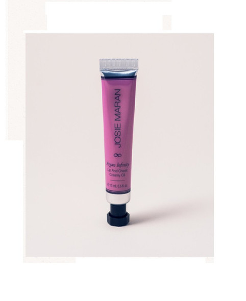 Josie Maran Argan Infinity Lip and Cheek Creamy Oil (Full (.5oz/15ml), Vast Violet)