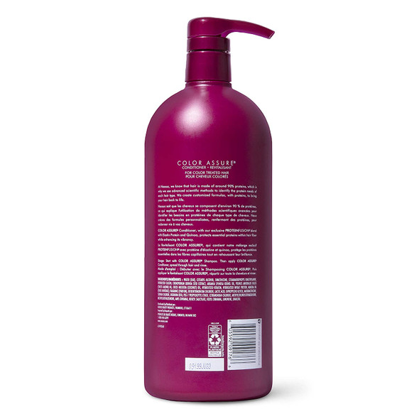 Nexxus Hair Color Assure Conditioner For Color Treated Hair with ProteinFusion, Color Hair Conditioner 33.8 oz
