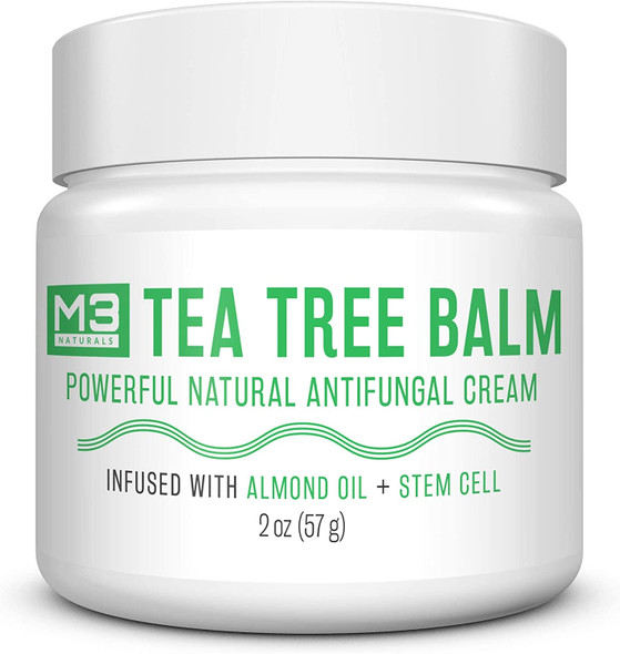 M3 Naturals Tea Tree Balm with Himalayan Body Scrub Bundle