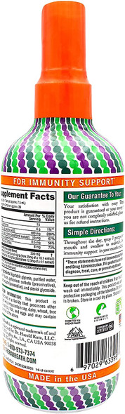 TheraBreath Immunity Support Doctor Formulated Oral Spray Supplement, Elderberry Lemonade, 10 Ounce