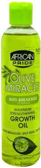 African Pride African Pride Olive Miracle Anti-Breakage Formula- Case of 12
