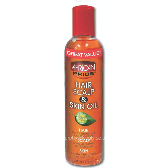 African Pride Hair Scalp & Skin Oil 8oz