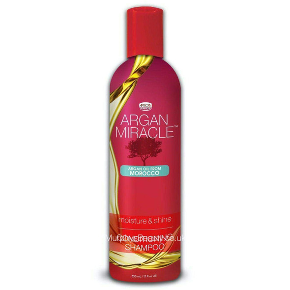 African Pride Argan Miracle Conditioning Shampoo 12 Oz