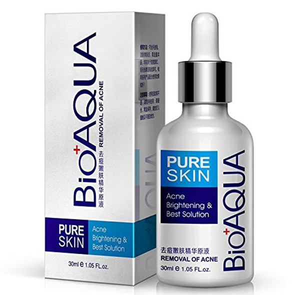 BIOAQUA Face Acne Treatment Scar Removal Spots Pimples Moisturizing Essential Oil 30ml