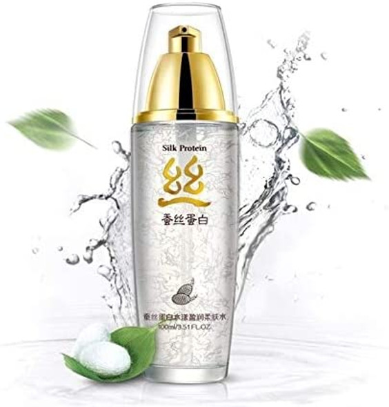 BIOAQUA Rich Natural Silk Nutrition Protein Pure Fiber Soft Refreshing Skin Rejuvenation Moisturizing Cream 100ml