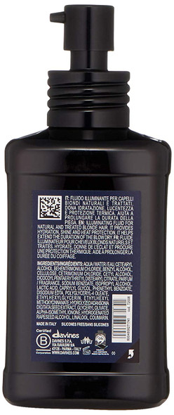 Davines Heart of Glass Sheer Glaze for Blonde Care, Leave On Thermal Styling Support, Add Shine And Heat Protect, 5.07 fl. oz.