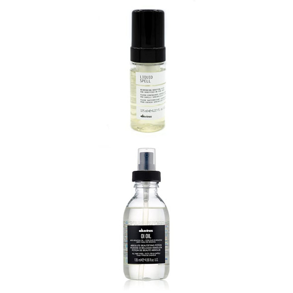 Davines OI Oil | Weightless Hair Oil Perfect for Dry Hair, Coarse & Curly Hair Types | Anti-Frizz for Soft, Shiny Hair | 135 ml (4.56 Fl Oz)