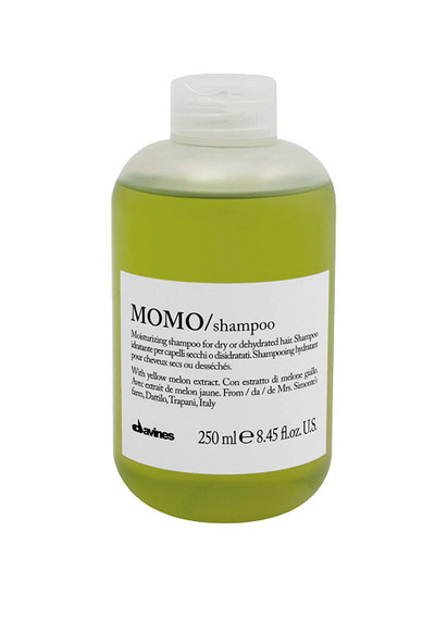 Davines MOMO Shampoo, Gentle Moisturizing Cleanser For Dry And Dehydrated Hair, Add Softness And Shine