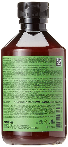 Davines Naturaltech RENEWING Shampoo, Gentle Cleansing That Promotes The Well Being Of Hair And Scalp, 8.45 fl. oz.