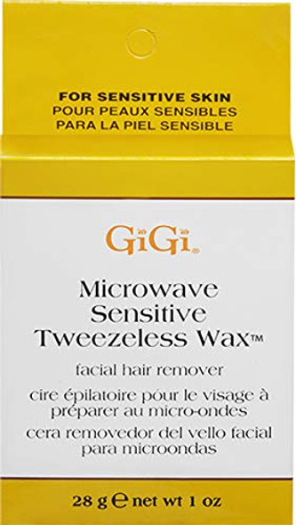 Gigi Microwave Sensitive Tweezeless Wax (Pack of 4)