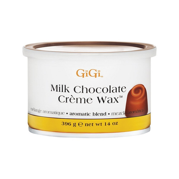 GiGi Milk Chocolate Creme Wax - Milk Chocolate 14 oz. (Pack of 2)