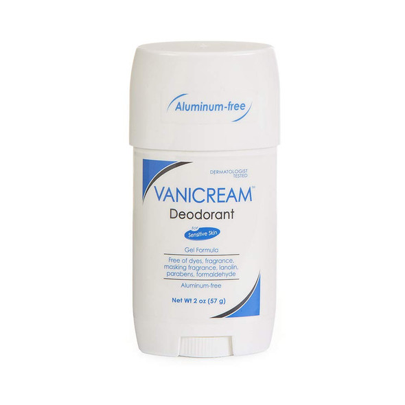 Vanicream Aluminum-Free Deodorant | Gel Formula | Fragrance and Gluten Free | For Sensitive Skin | 2 Ounce