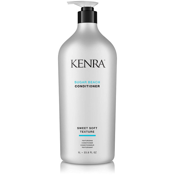 Kenra Sugar Beach Conditioner | Sweet Soft Texture | Creates Amplified, Soft Waves While Providing Moisture | Lightweight Formula That Adds Texture & Volume | All Hair Types | 33.8 fl. oz.