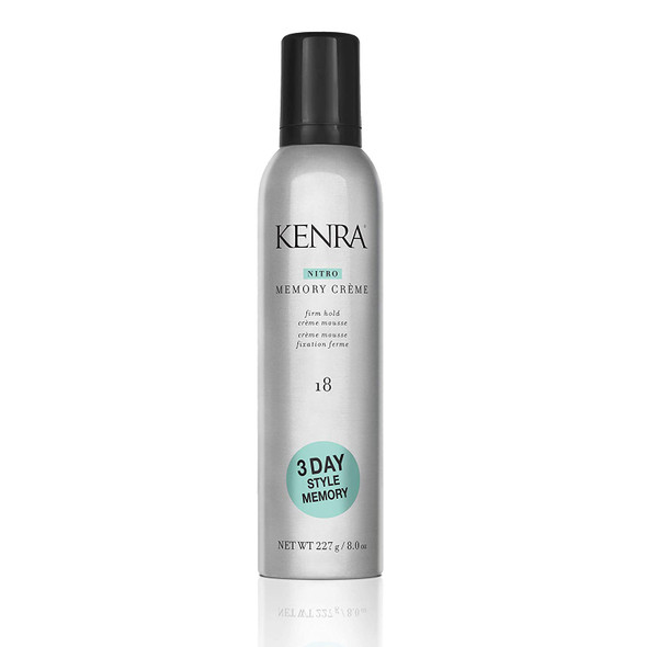 Kenra Nitro Memory creme 18 | Firm Hold creme Mousse | All Hair Types